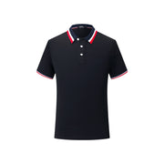 Lapel Short Sleeve Work Wear T-shirt