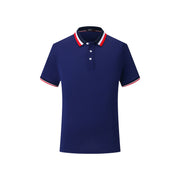 Lapel Short Sleeve Work Wear T-shirt