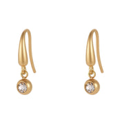 Zircon Stainless Steel Luxury Earrings